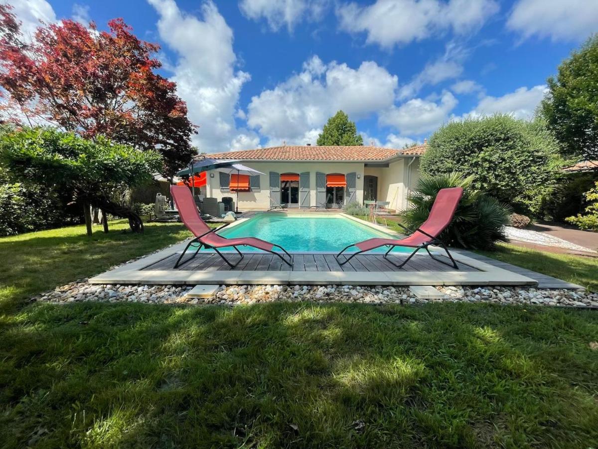 Villa Avec Piscine Andernos Les Bains Exterior photo