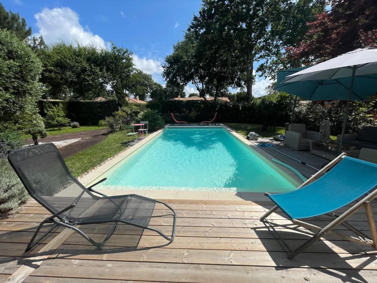 Villa Avec Piscine Andernos Les Bains Exterior photo
