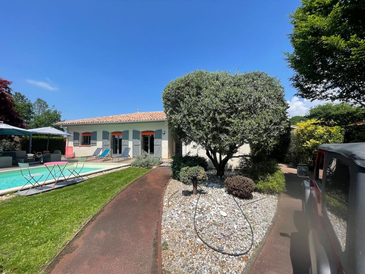Villa Avec Piscine Andernos Les Bains Exterior photo
